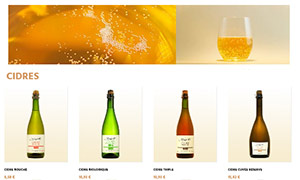 Cidre Triple Domaine Dupont - Bouteille 75cl et taux d'alcool de 8.5%
